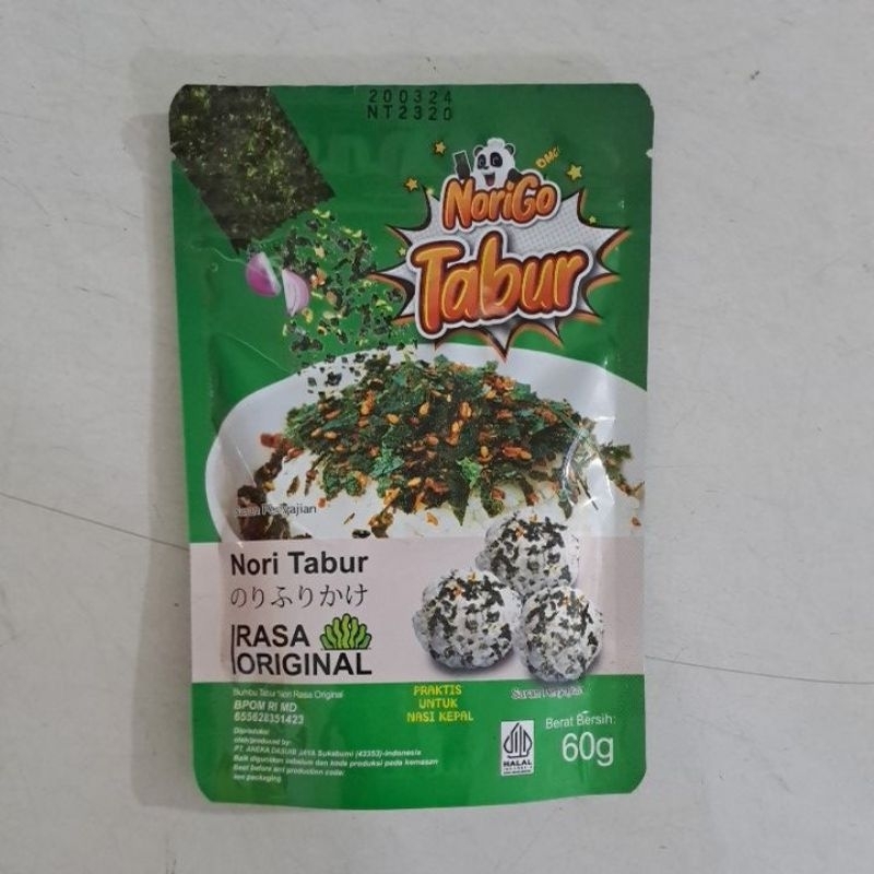 

Nori Tabur Norigo Original 60gr Rasa Original
