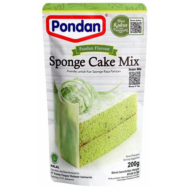 

PONDAN SPONGE CAKE MIX KEMASAN 200 GRAM SUPER MURAH