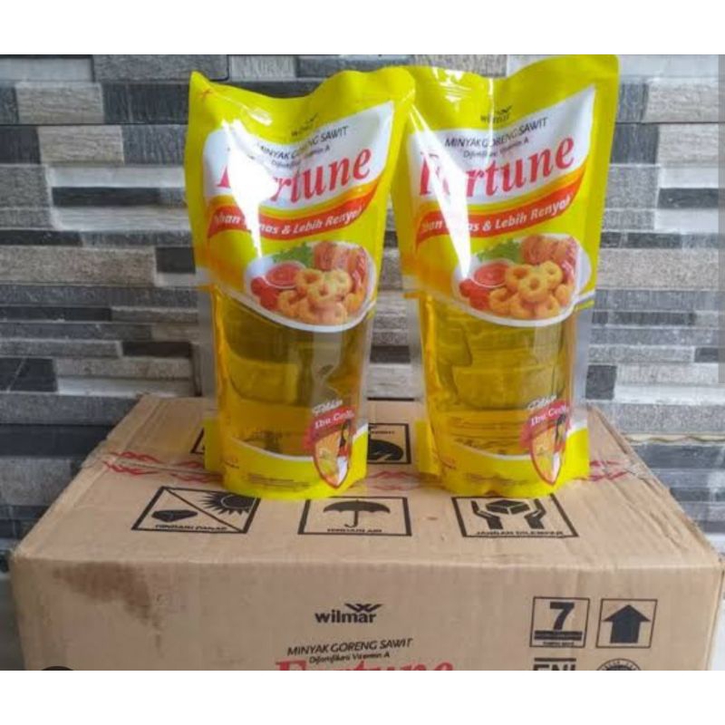 

minyak goreng fortune 2x1L(tokonya harrymart)