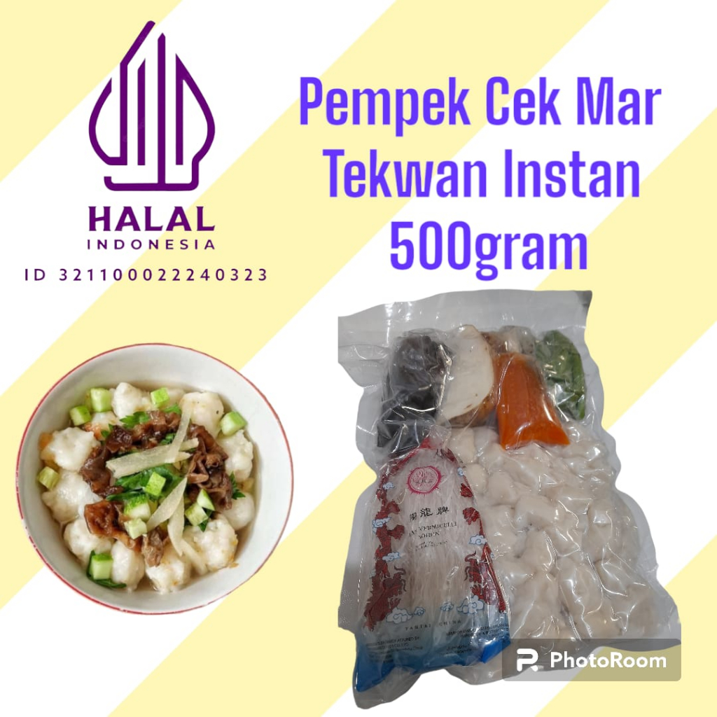 

TEKWAN PALEMBANG INSTAN 500GRAM/6 PORSI