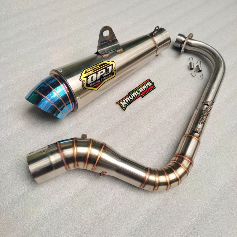 knalpot dpj keong blue sarteng all matic beat Mio Scoopy Fino pcx aerox NMAX