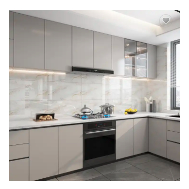 Stiker Vinyl Dinding Marmer Dapur Kamar Mandi Dinding Kompor Marble