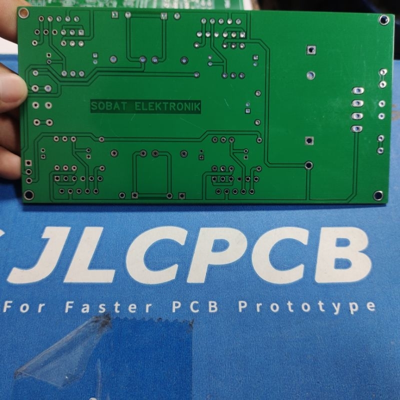PCB AMPLIFIER LM 3886 PARALEL ANTI BAKAR BY SOBAT ELEKTRONIK