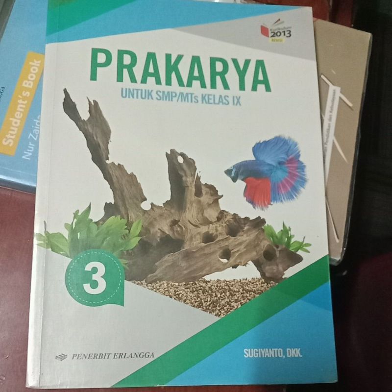 Buku Prakarya kelas 9 Erlangga