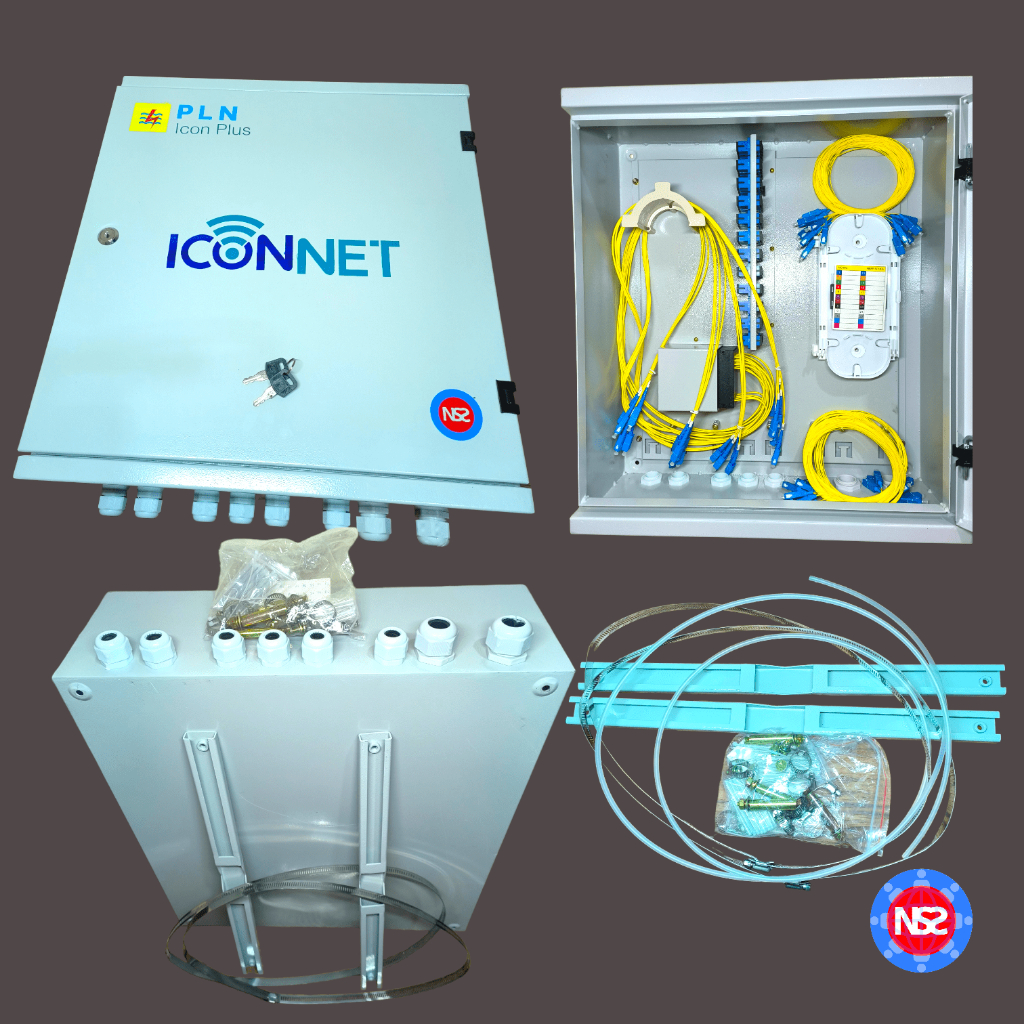 box fdt 48 core icon lengkap pigtail Splitter / odc 48 core