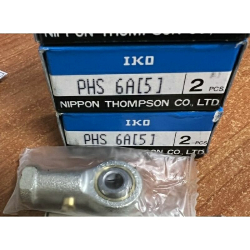 Bearing Rod End PHS 6 Drat Kanan As 6 mm Merk IKO