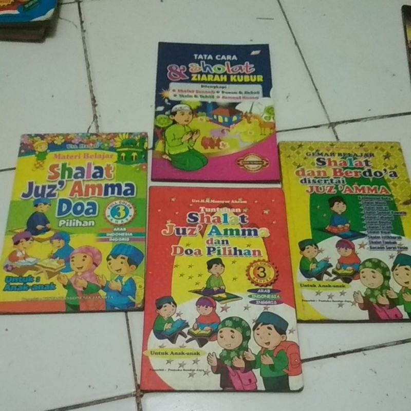 cabutan tata cara sholat & jiarah kubur /materi belajar Sholat juz Amma /tuntunan shalat /gemar bela