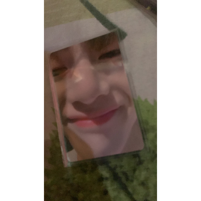 photocard tae zoom dicon