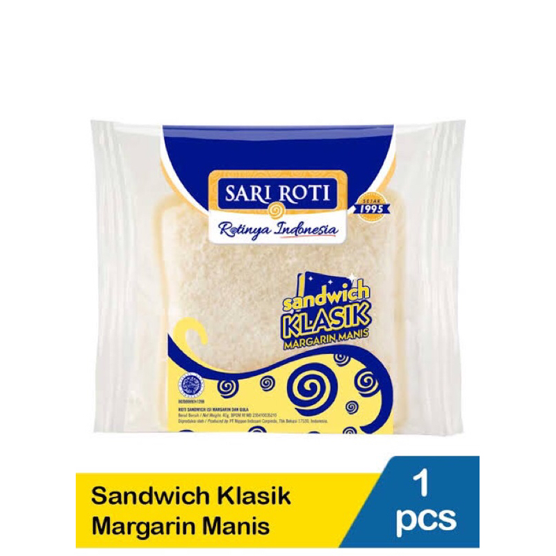 

SARI ROTI SANDWICH MARGARIN KLASIK