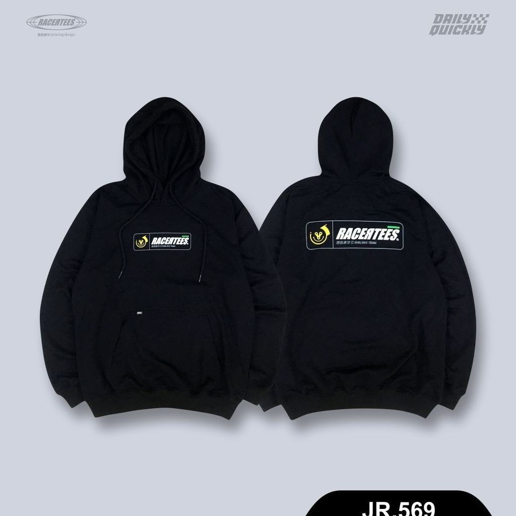 JAKET JR.569 HOODIE RACERTEES 201 ORIGINAL DISTRO