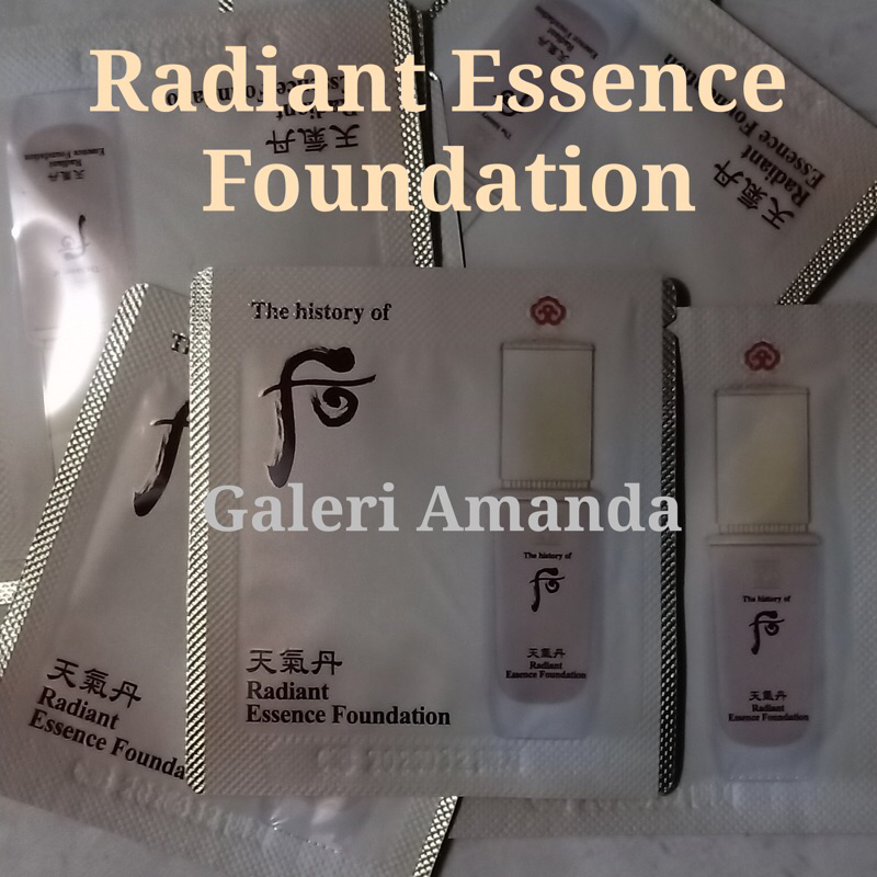 The History of Whoo Cheongidan Radiant Essence Foundation 