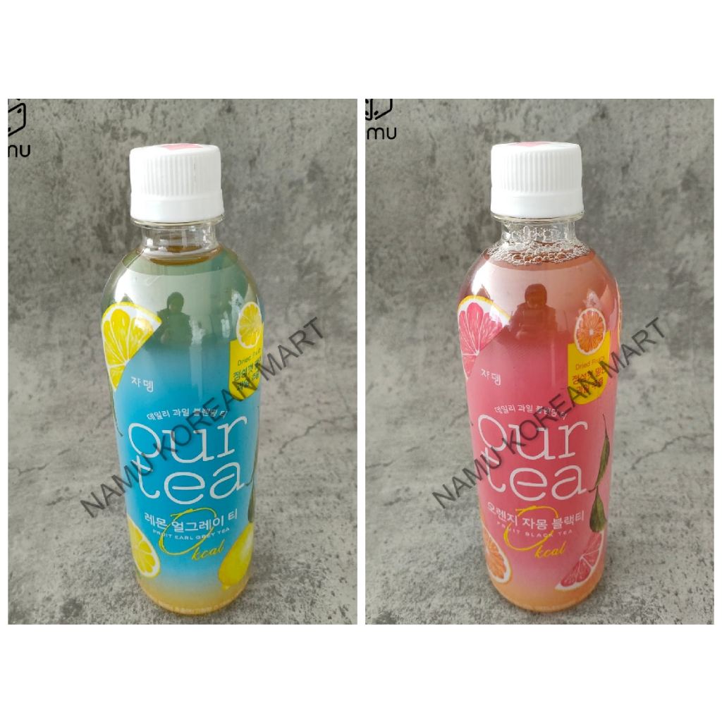 

Jardin Ourtea Orange Fruit Black Tea 500ml / Ourtea Lemon Earl Grey Tea / Teh Korea / Minuman Teh