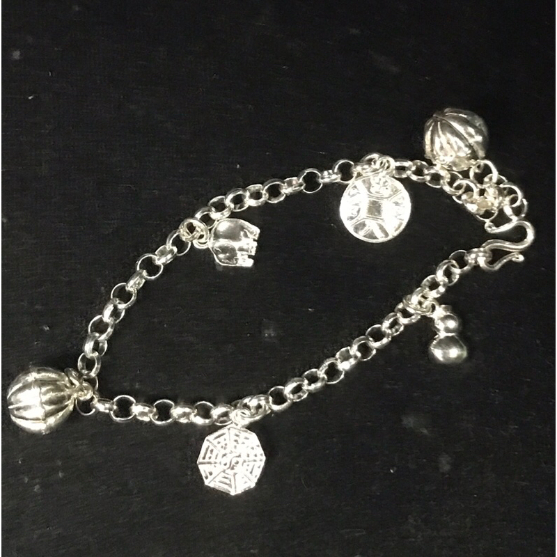 GELANG KAKI BAYI PERAK ASLI 999% MURNI