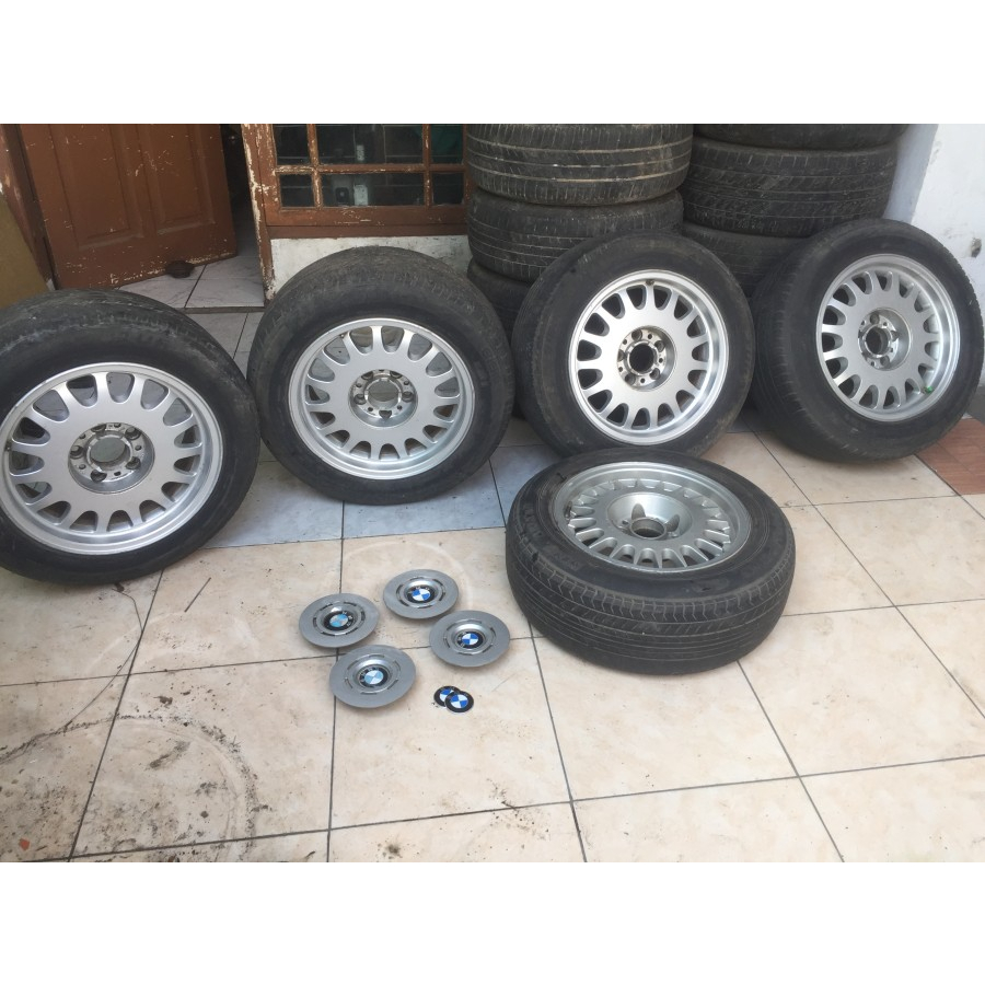 Velg BMW seri 7 Original R16 x 5 lengkap dob 5 pcs E38 KBA 1178761