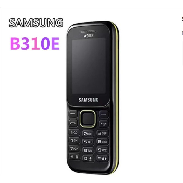 HP Samsung jadul B310 murah dual-SIM ponsel Samsung tombol besar cell phone
