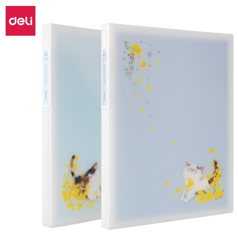 

DELI File Map Buku A4 isi 30, 40 & 60 Lembar