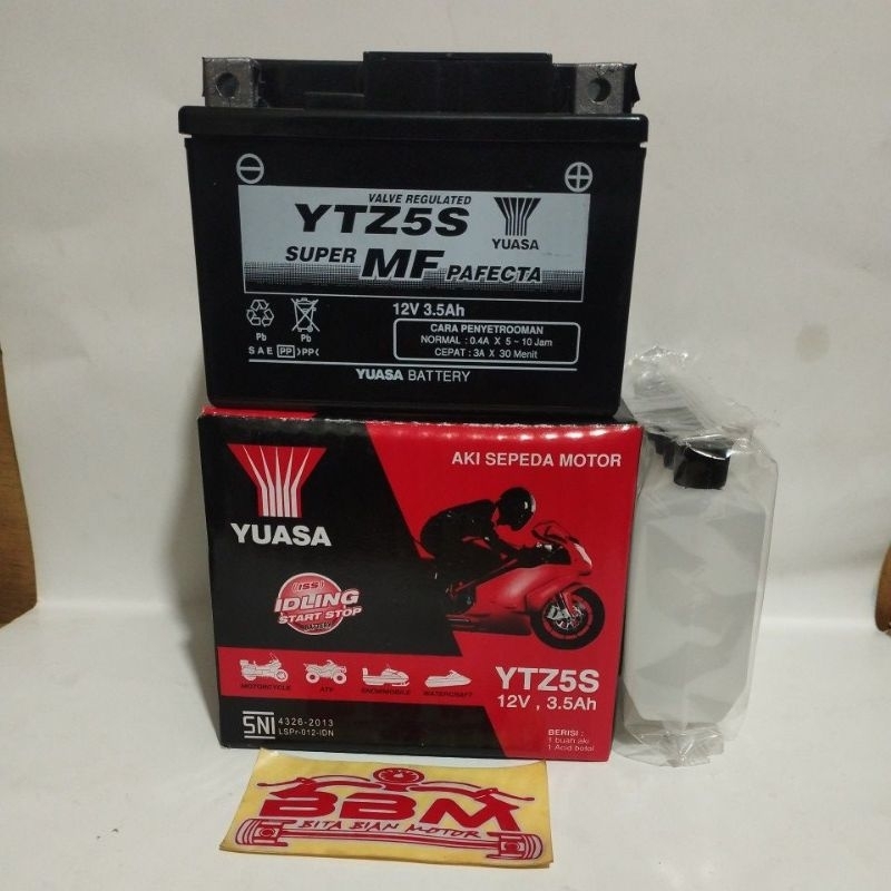 AKI YUASA YTZ5S 12V,AH