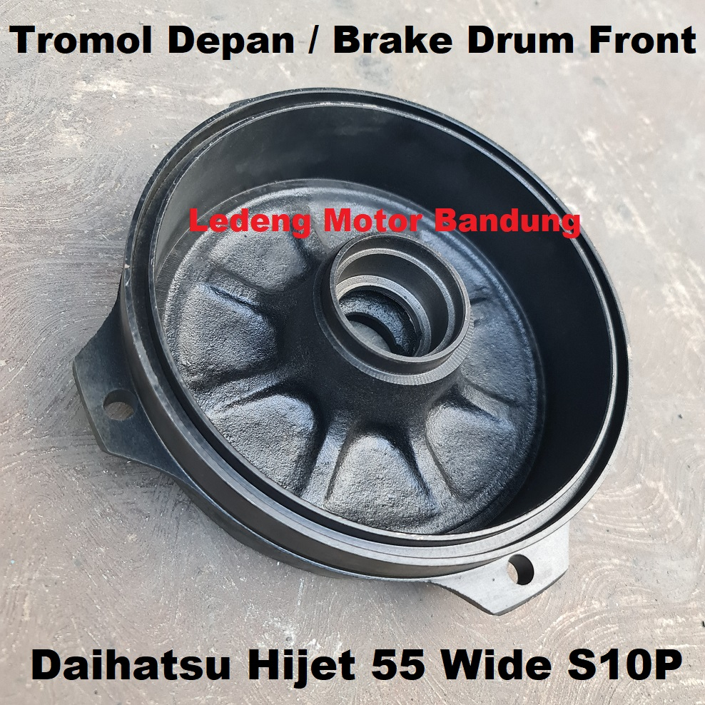 Tromol Brake Drum Front Daihatsu Hijet 55 Wide S10P Rem Depan