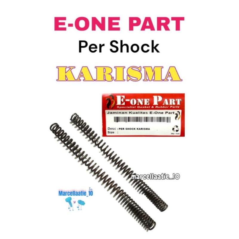E-ONE PART PER SHOCK SHOCK DEPAN HONDA KARISMA EONE PART PERSHOK SOK DEPAN SHOCK DEPAN KARISMA PERSH