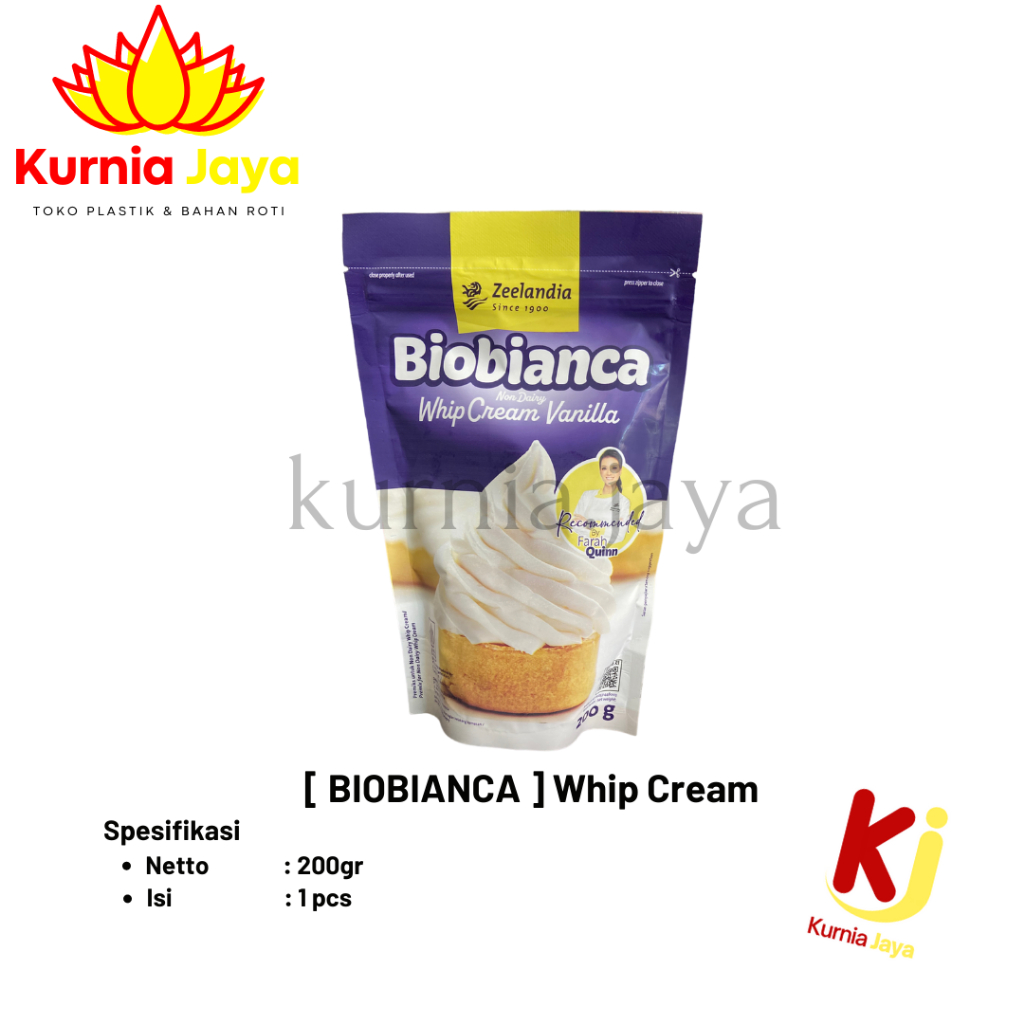 

[ BIOBIANCA ] Whip Cream 200gr