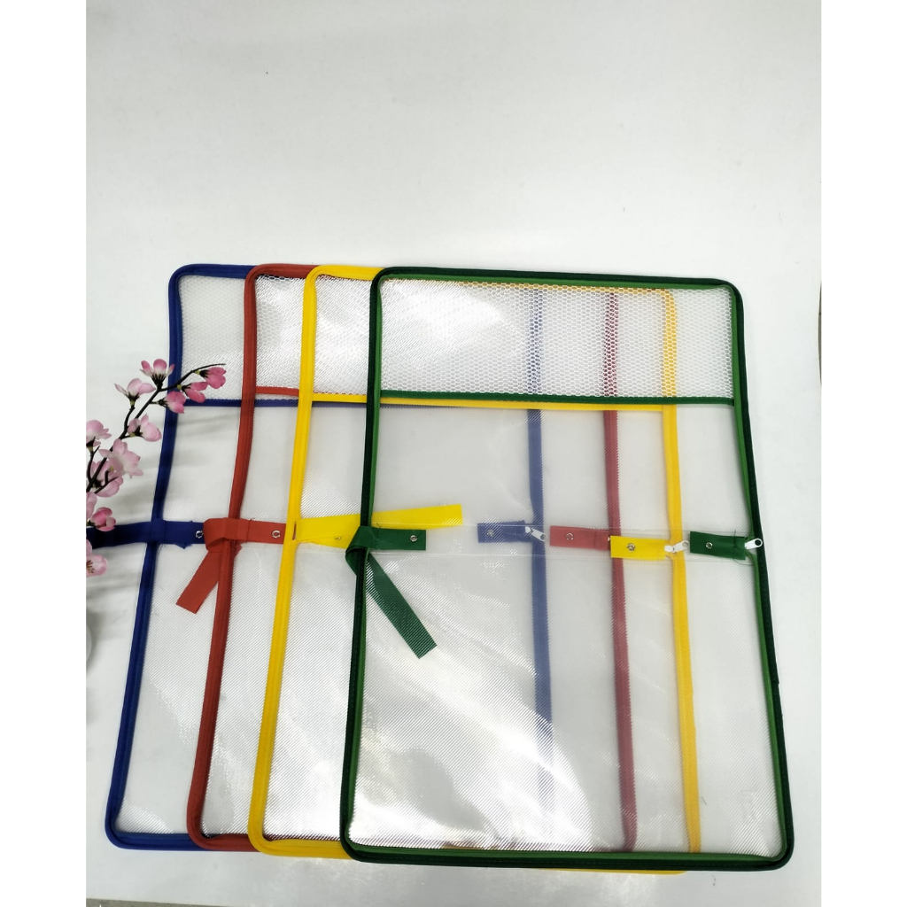 

Map Zipper / Seleting/ Folio / Zipper File Cerdas / Map Seleting Transparan