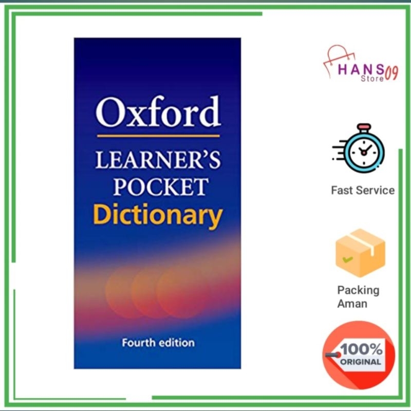 Oxford Learners Pocket Dictionary Edition 4