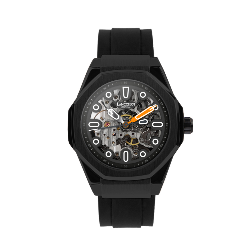 Jam Tangan Lanccelot Time Explorer Rubber of Asteroid Pria