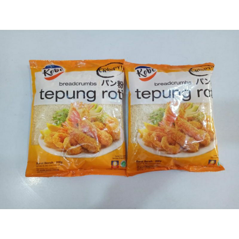 

Kobe Tepung Roti Crispy / BreadCrumbs 200gram