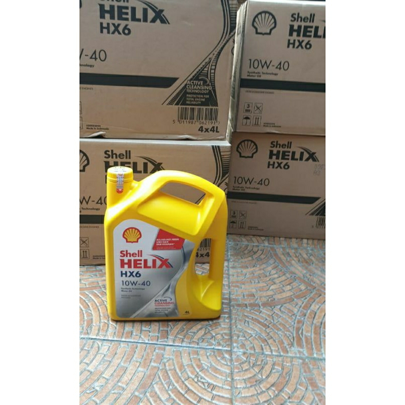 OLI SHELL 10W/40 HX6 original 4 Liter