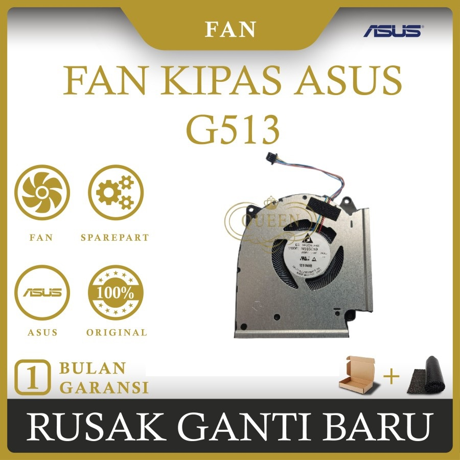 FAN KIPAS LAPTOP ASUS G513 G513QY G513QE (CPU) ORIGINAL