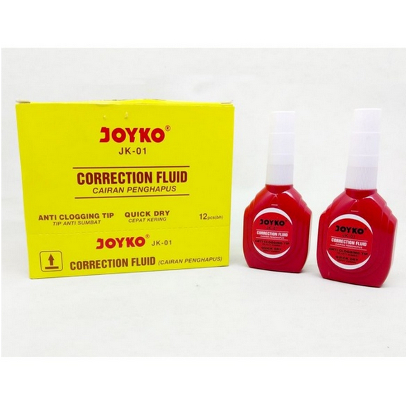 

Joyko Correction Fluid Pen / TipEx Cair Joyko Tip Ex Tipx JK-01