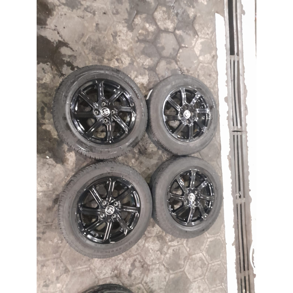 Velg Mobil Bekas New Agya 2022 Ring 14 Lubang 4 Ban 175 65 R14 1 set Murah Pnp Vios Karimun Sirion D