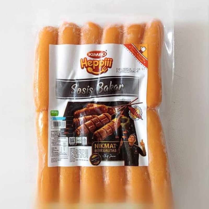 

kimbo heppi sosis sapi bakar mini isi 12 550 gr