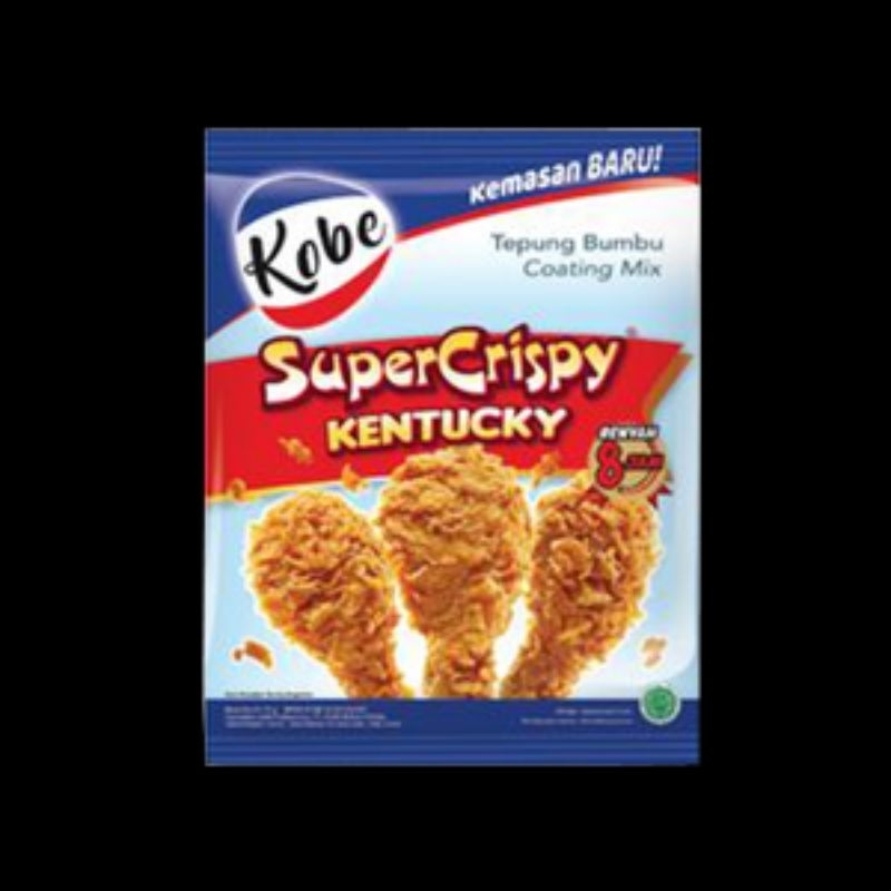 

KOBE TEPUNG BUMBU KENTUCKY SUPER CRISPY PCK 75/70g