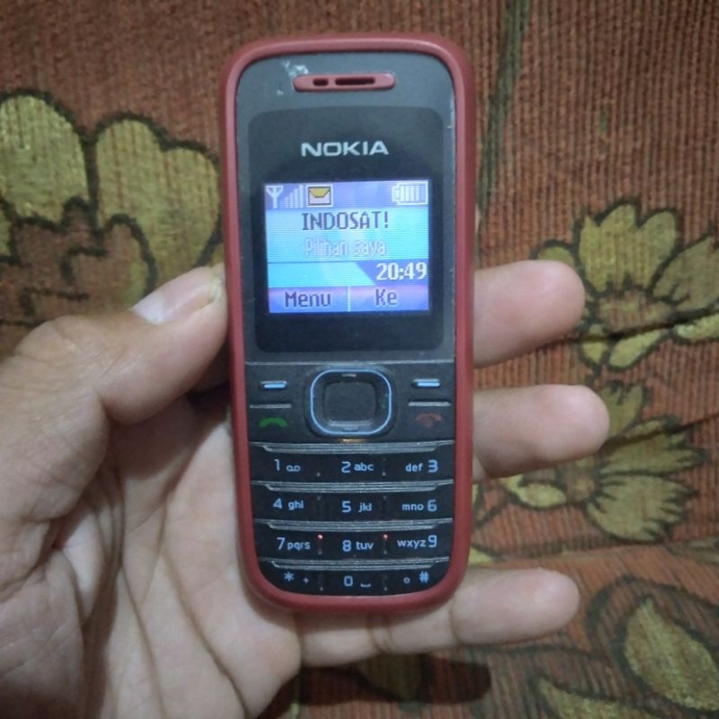 nokia 1208 ori hp jadul langka vintage lawass kolesian suadah ada batrai yah