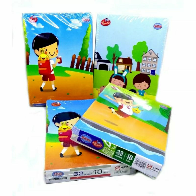 

Buku Tulis Sidu 32 Lembar | Buku Tulis Sinar Dunia 32 Lembar