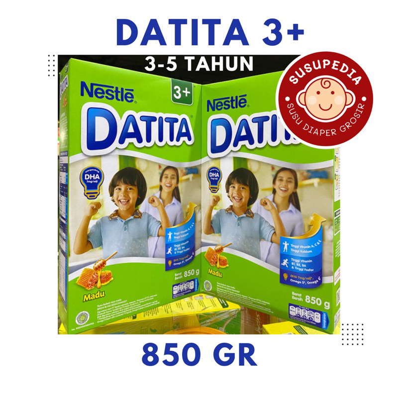 NESTLE DATITA 3+ MADU VANILA 850 gr Susu pertumbuhan anak 3-5 Tahun