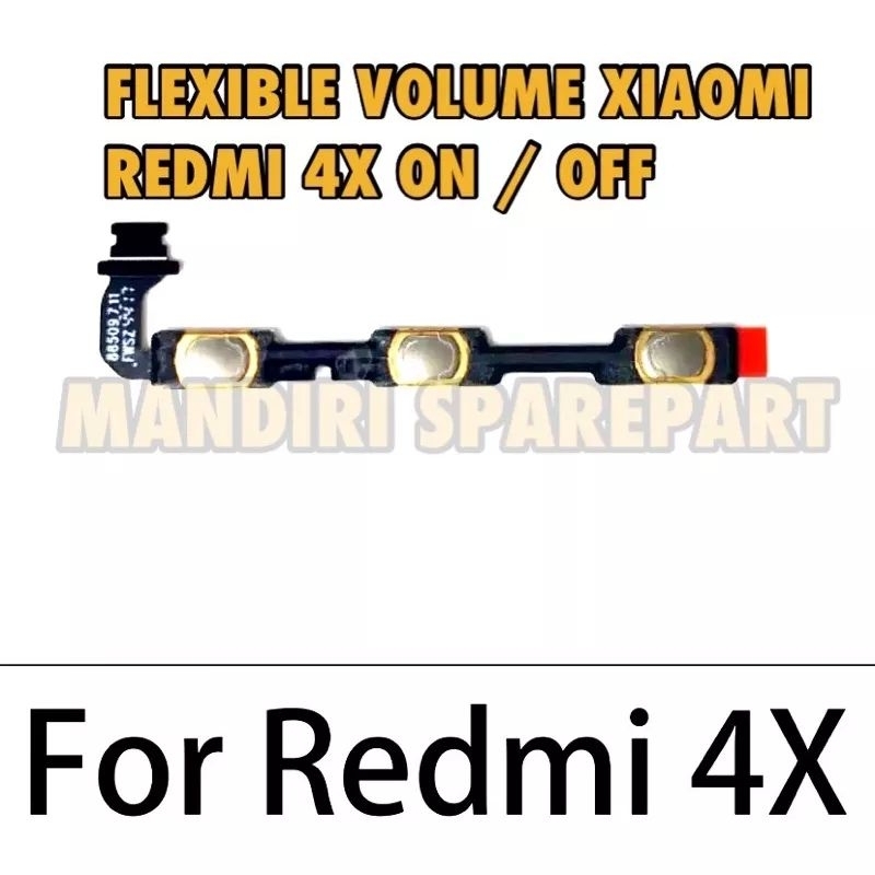 Flexible volume + on off xiaomi redmi 4x flexible on off xiaomi 4x