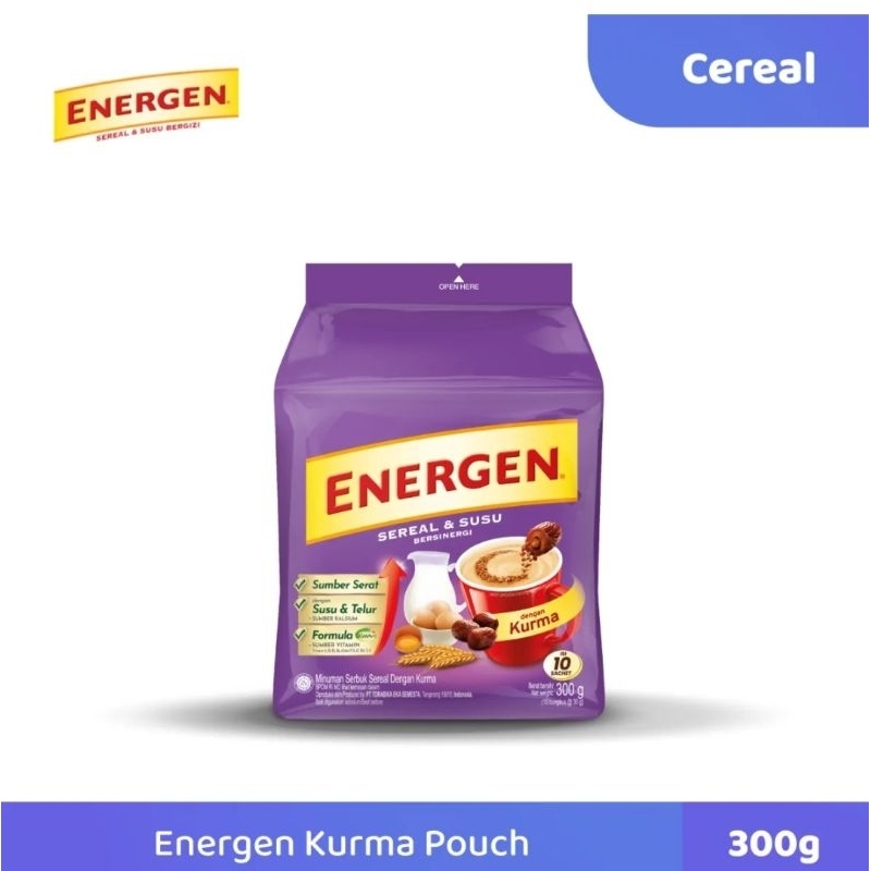 

ENERGEN Minuman Sereal Kurma 10 x 30 g