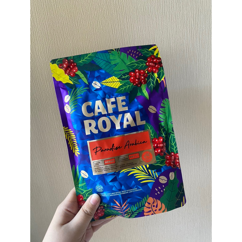 

CAFE ROYAL PARADISE ARABICA GROUND COFFE