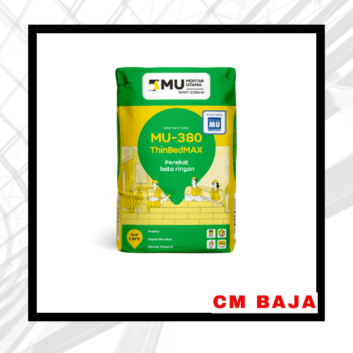 Semen Mortar Utama MU-380 40kg Perekat Bata Ringan
