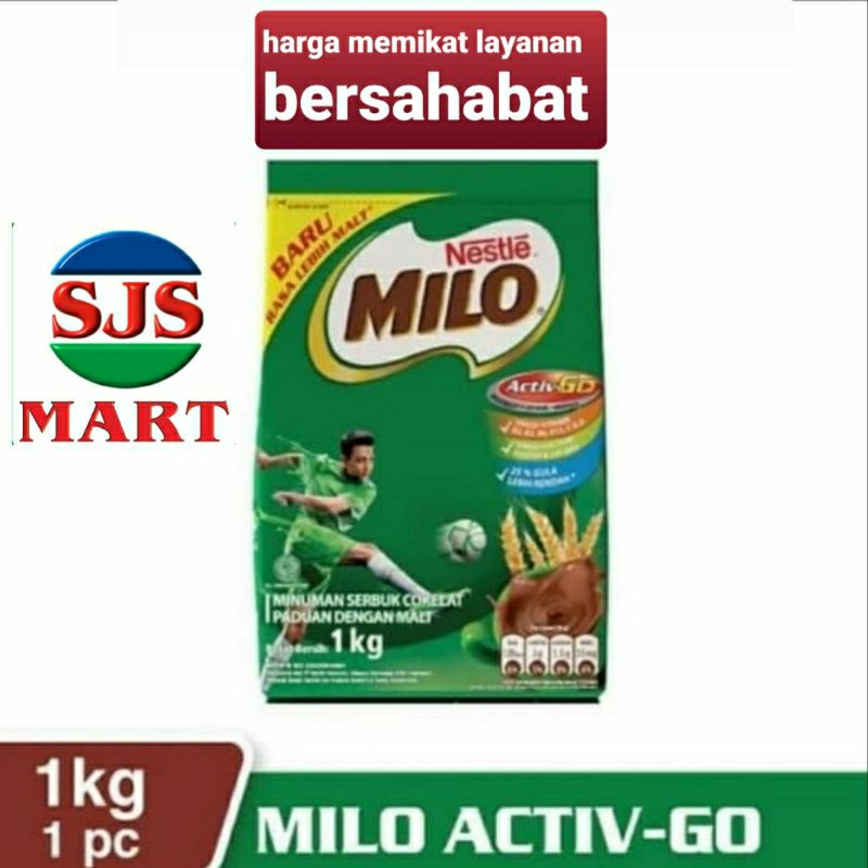 

Milo active go kemasan 1 kg