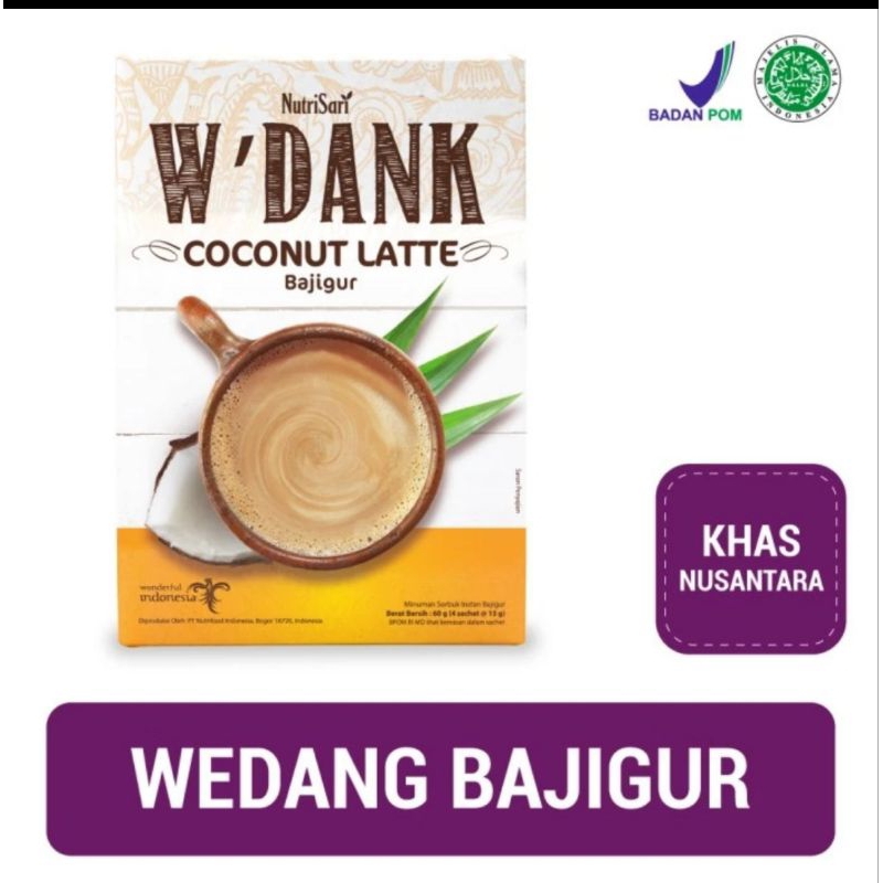 

wedang bajigur coconut latte 10 sachet