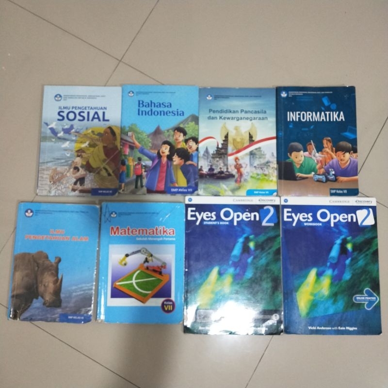 

Buku Pelajaran kelas 7 SMP kelas 1 Kurikulum Merdeka Belajar