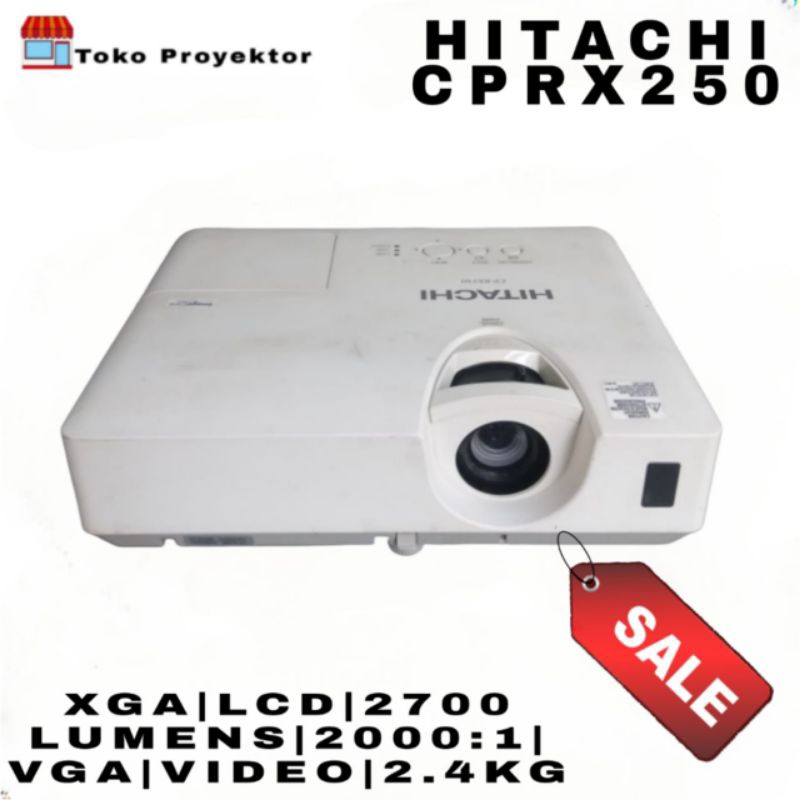 Proyektor second/bekas hitachi cp rx250 murah