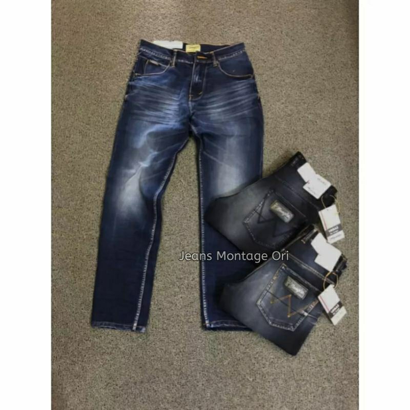 Celana Neo Wangler Vegas Original / Celana Jeans Stretch Pria / Celana Jeans Panjang Pria Slimfit / 