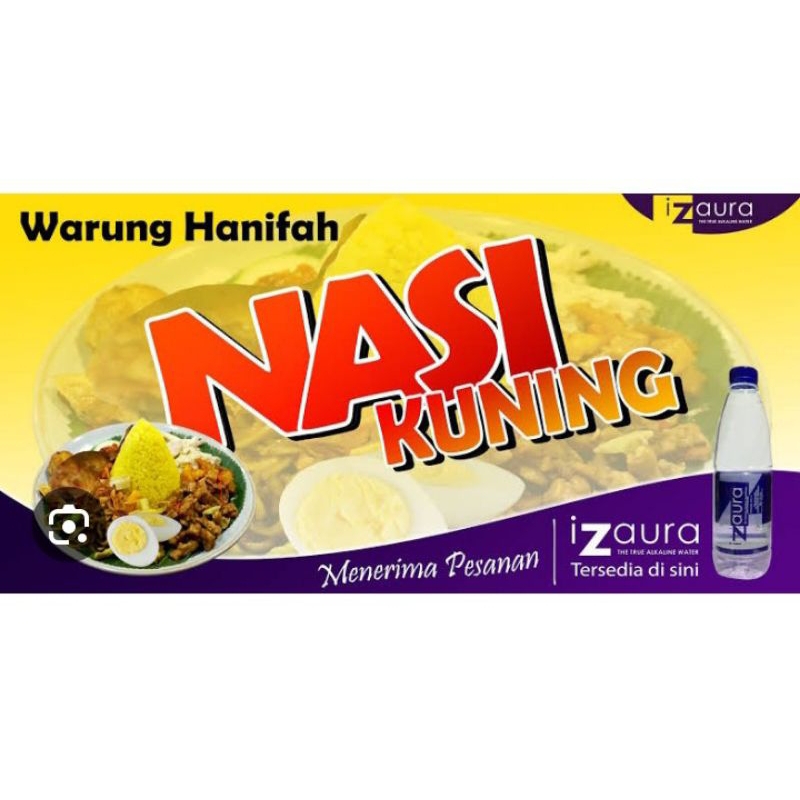 Spanduk kain pecel lele