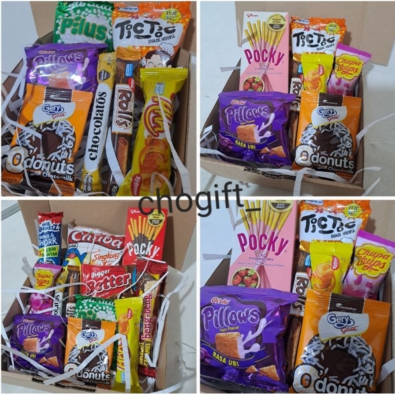 

Snack Box murah||Hadia ulang tahun||Kado||Paket Snack