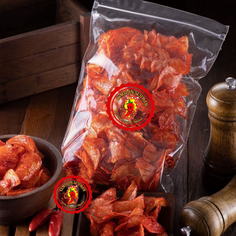 

KRIPIK SINGKONG PEDAS BALADO 500gr