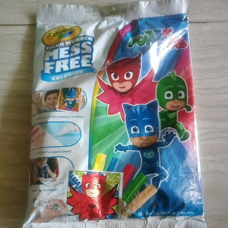 Toys Crayola color wonder PJ masks